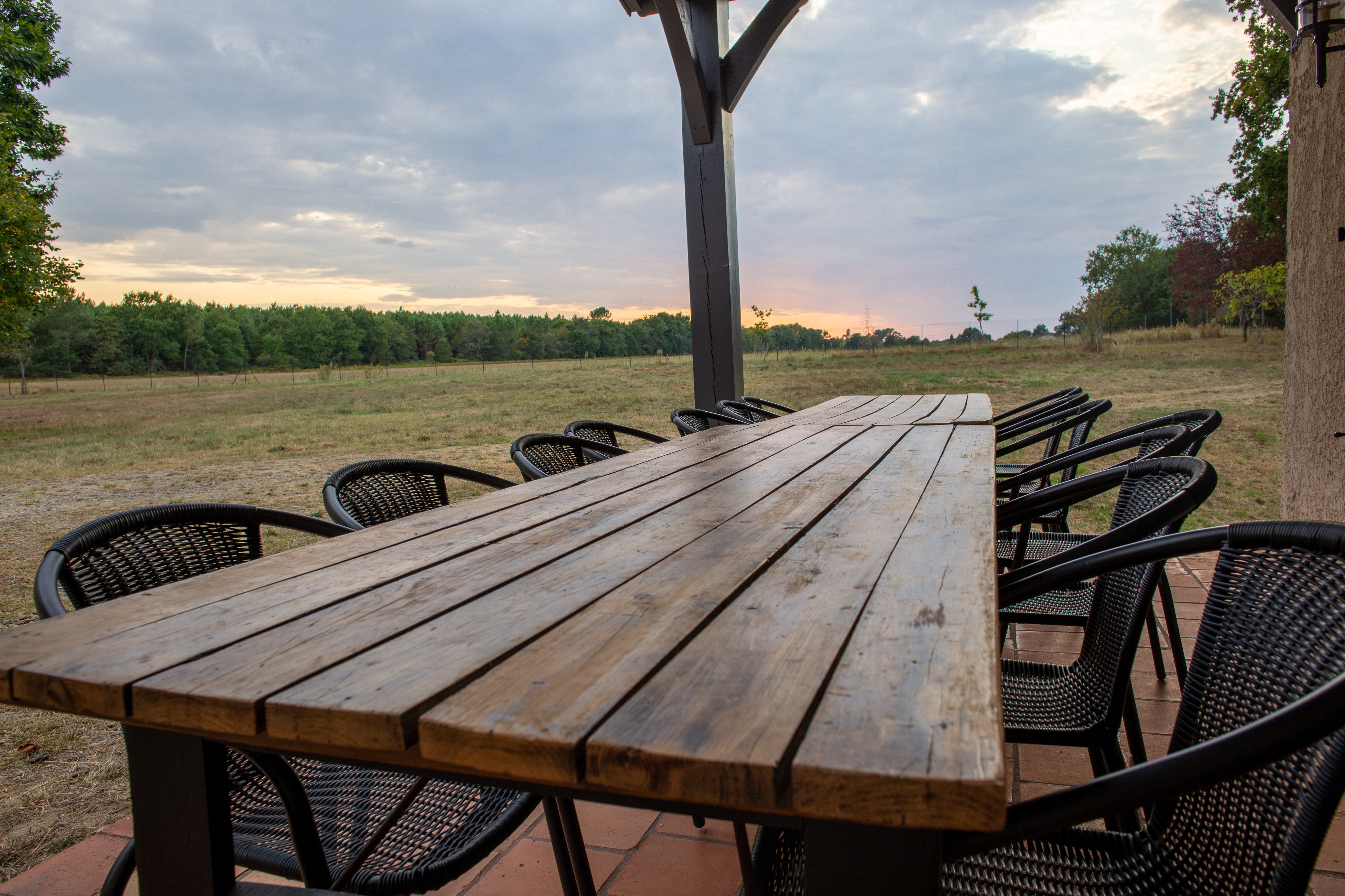 A la rencontre du Domaine de Cap'Bat photo coucher de soleil domaine de Cap'Bat