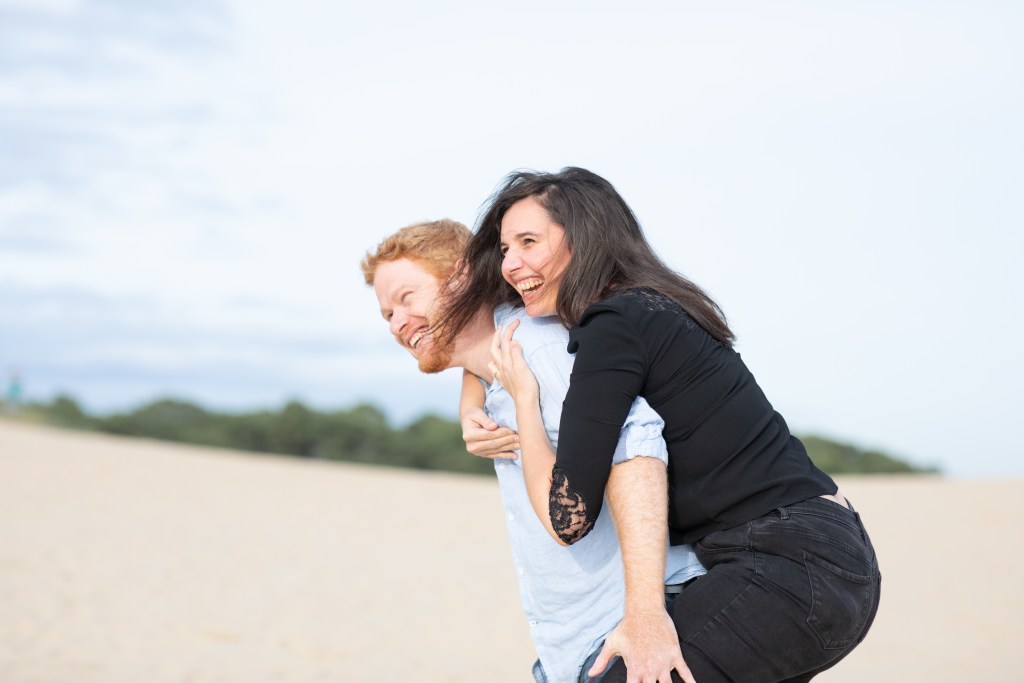 séance photo engagement dune du pilat