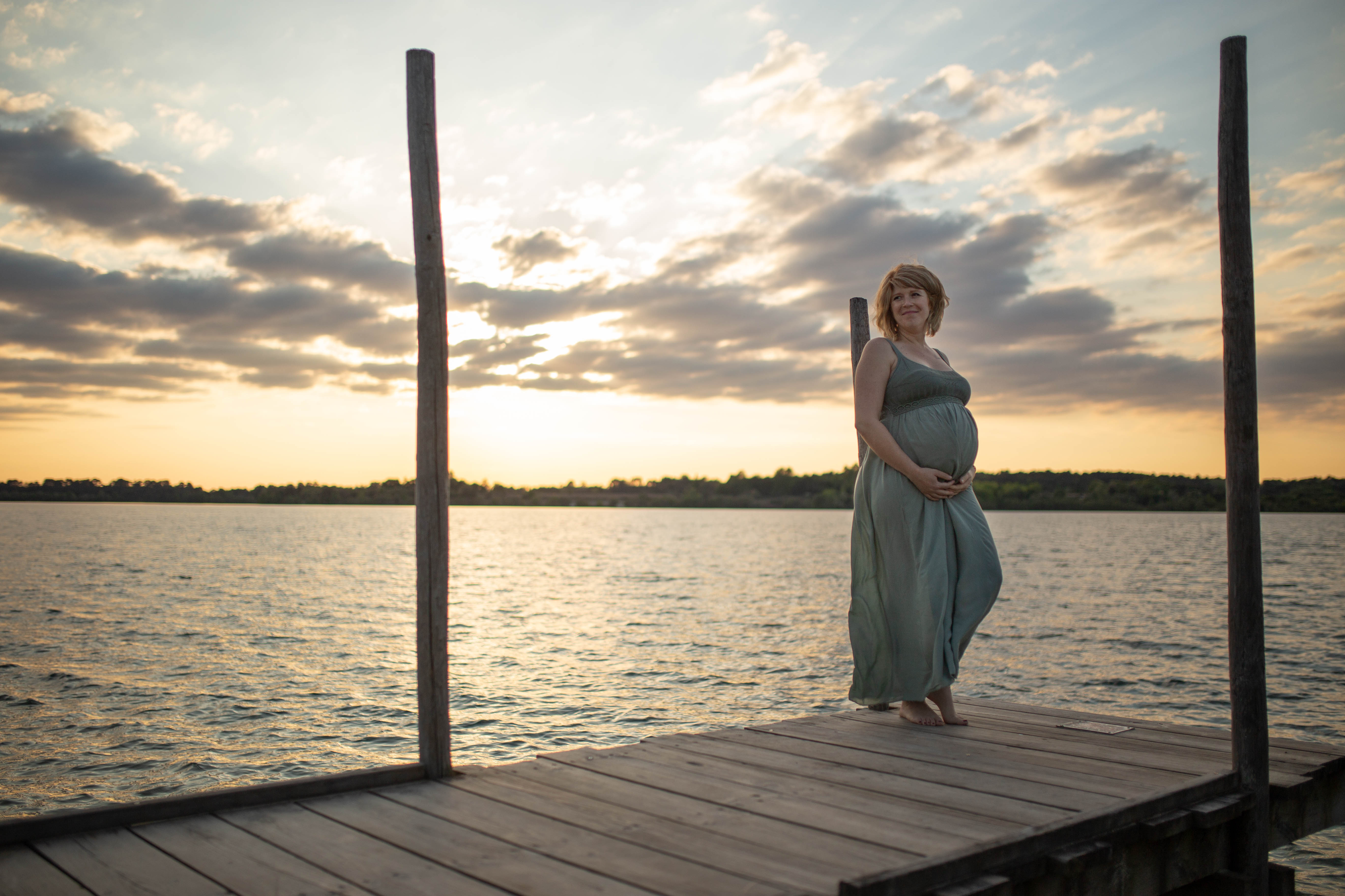 Photos de grossesse dans les Landes