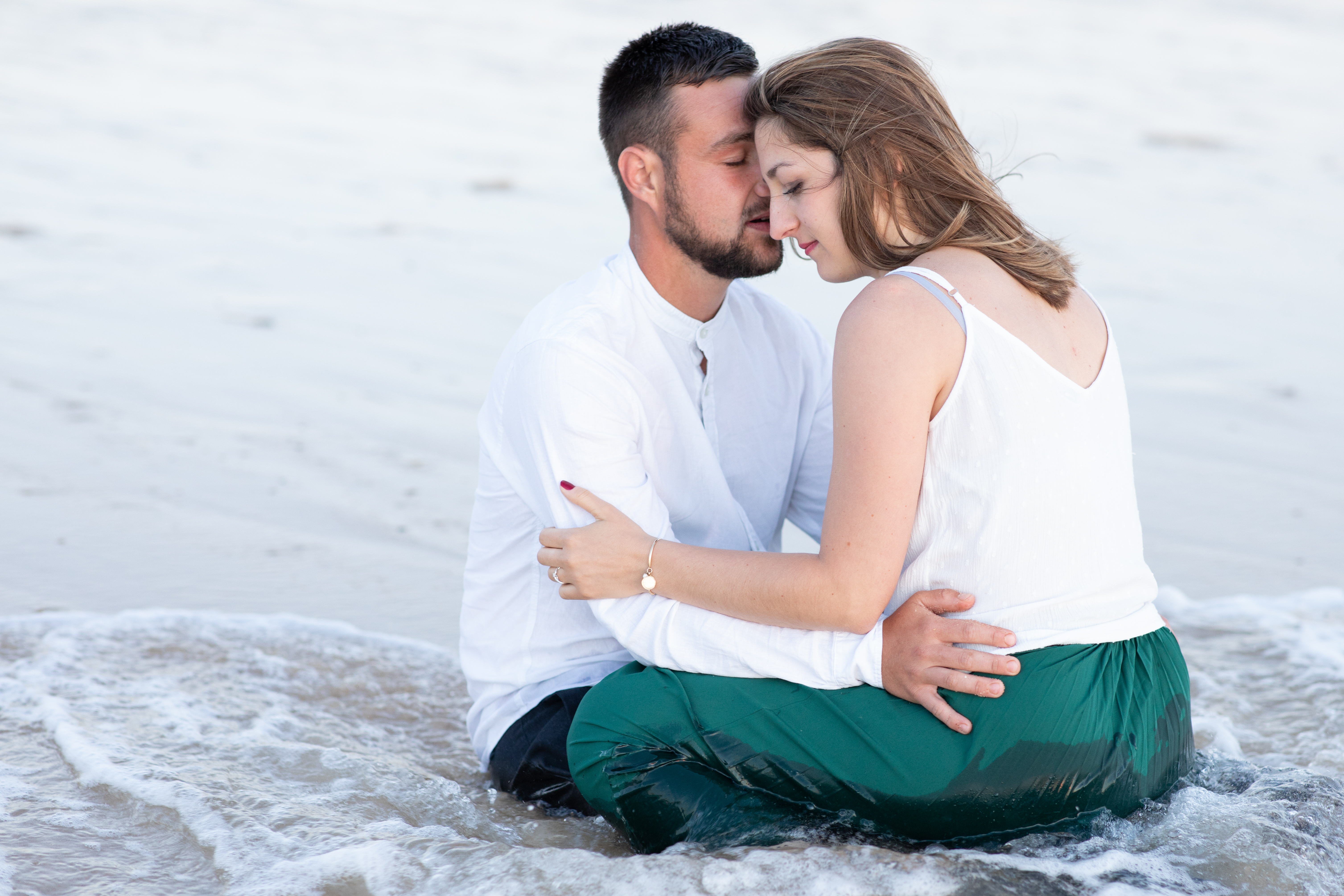 séance photo sur la plage