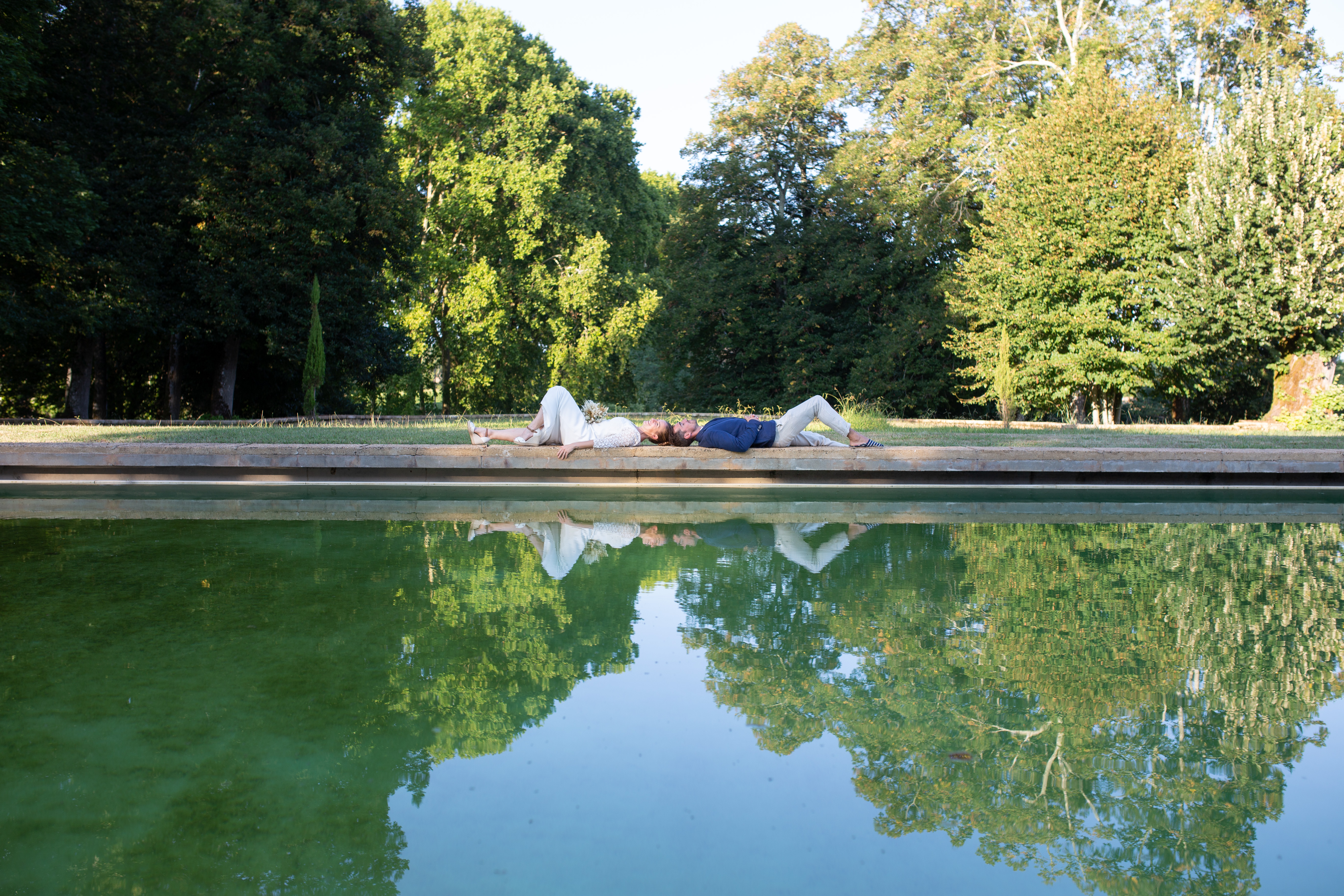 shooting photo couple mariage gers