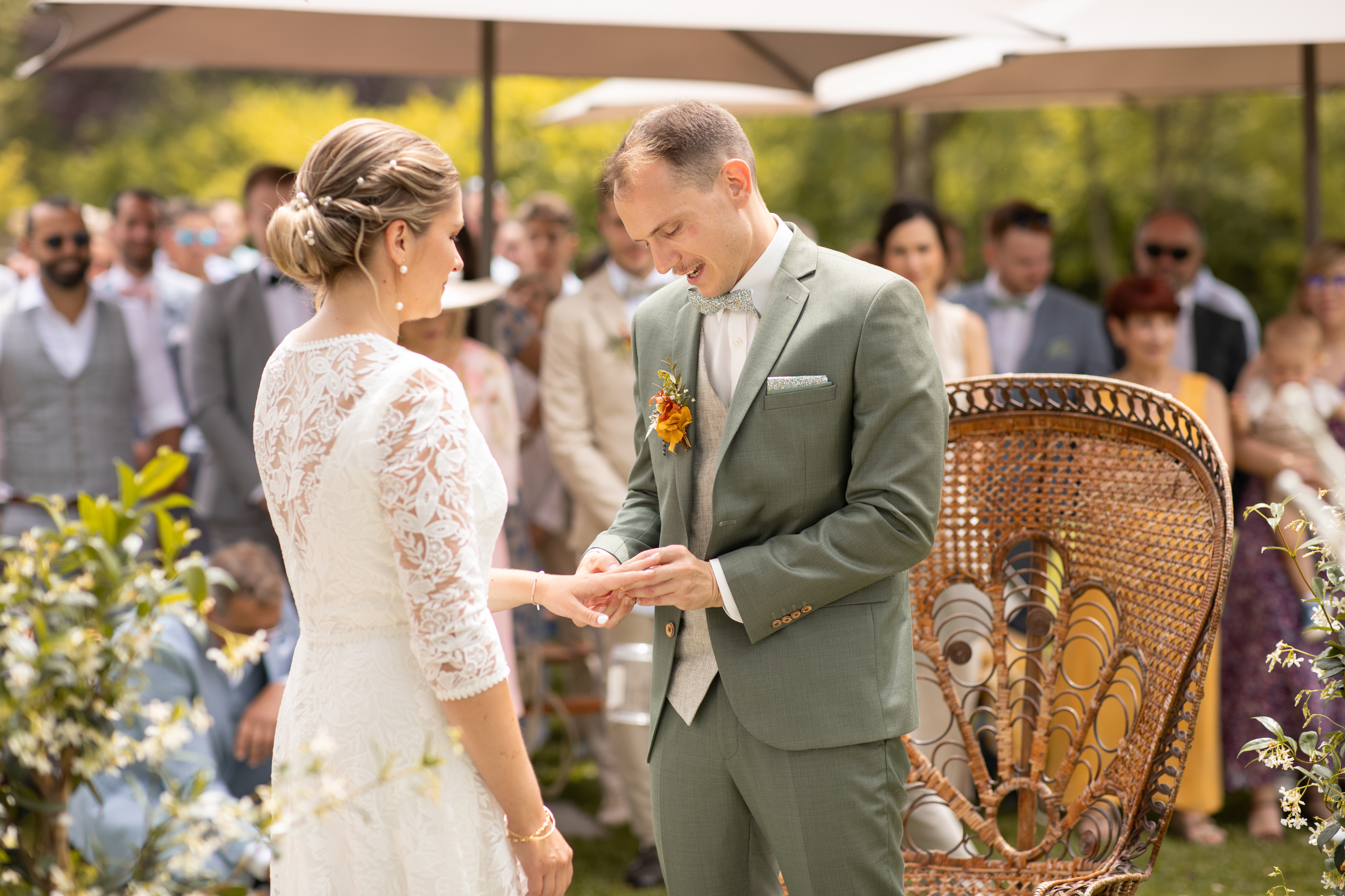mariage à l'italienne domaine de barthas
